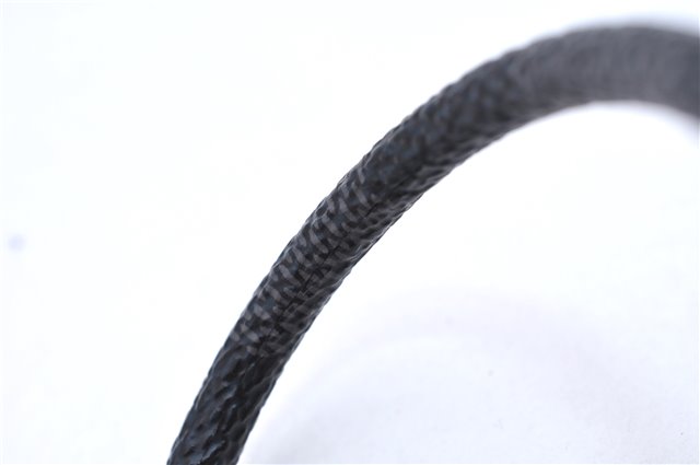 Authentic Louis Vuitton Damier Graphite Bracelet Keepit Black M6140E LV 9135D