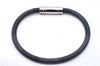 Authentic Louis Vuitton Damier Graphite Bracelet Keepit Black M6140E LV 9135D