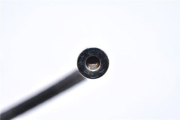 Authentic Louis Vuitton Damier Graphite Bracelet Keepit Black M6140E LV 9135D