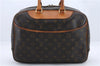 Authentic Louis Vuitton Monogram Deauville Hand Bag Purse M47270 LV 9137C