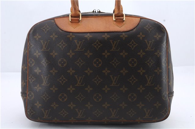 Authentic Louis Vuitton Monogram Deauville Hand Bag Purse M47270 LV 9137C