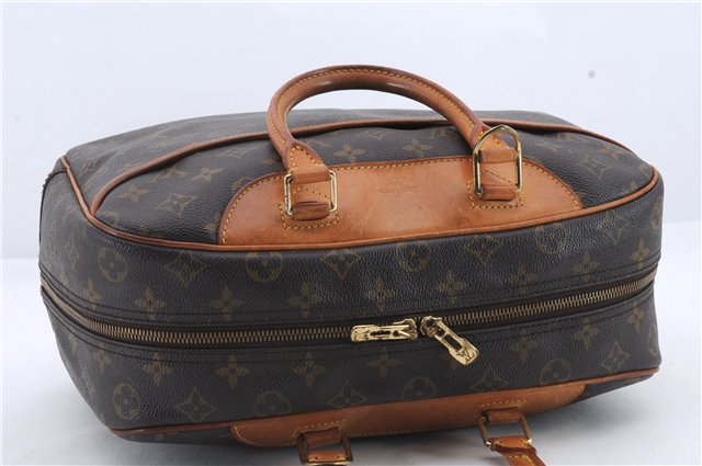 Authentic Louis Vuitton Monogram Deauville Hand Bag Purse M47270 LV 9137C