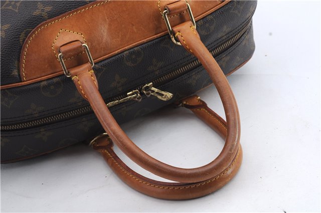 Authentic Louis Vuitton Monogram Deauville Hand Bag Purse M47270 LV 9137C