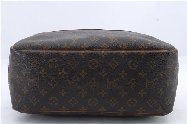 Authentic Louis Vuitton Monogram Deauville Hand Bag Purse M47270 LV 9137C