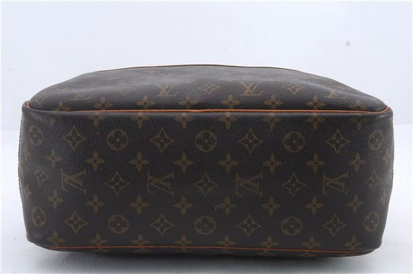 Authentic Louis Vuitton Monogram Deauville Hand Bag Purse M47270 LV 9137C