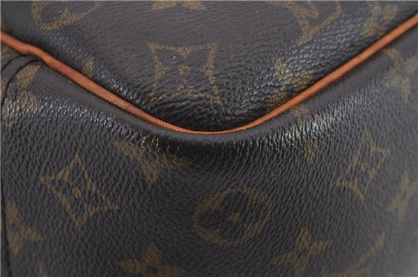 Authentic Louis Vuitton Monogram Deauville Hand Bag Purse M47270 LV 9137C
