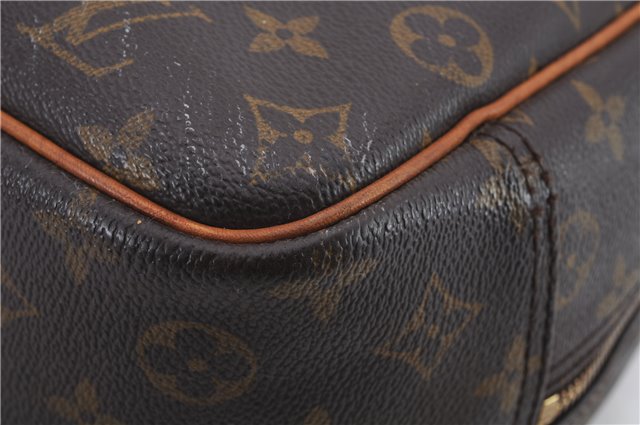 Authentic Louis Vuitton Monogram Deauville Hand Bag Purse M47270 LV 9137C