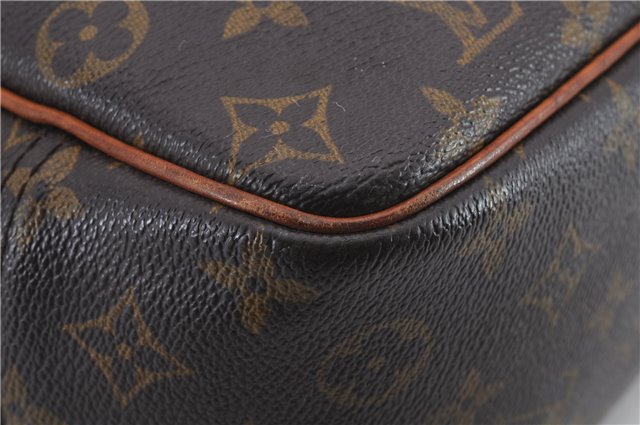 Authentic Louis Vuitton Monogram Deauville Hand Bag Purse M47270 LV 9137C
