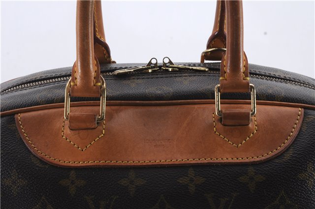 Authentic Louis Vuitton Monogram Deauville Hand Bag Purse M47270 LV 9137C