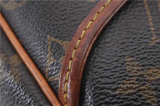 Authentic Louis Vuitton Monogram Deauville Hand Bag Purse M47270 LV 9137C