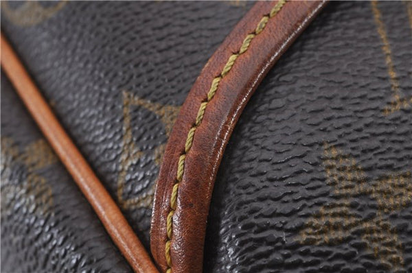 Authentic Louis Vuitton Monogram Deauville Hand Bag Purse M47270 LV 9137C