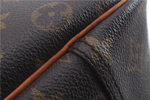 Authentic Louis Vuitton Monogram Deauville Hand Bag Purse M47270 LV 9137C