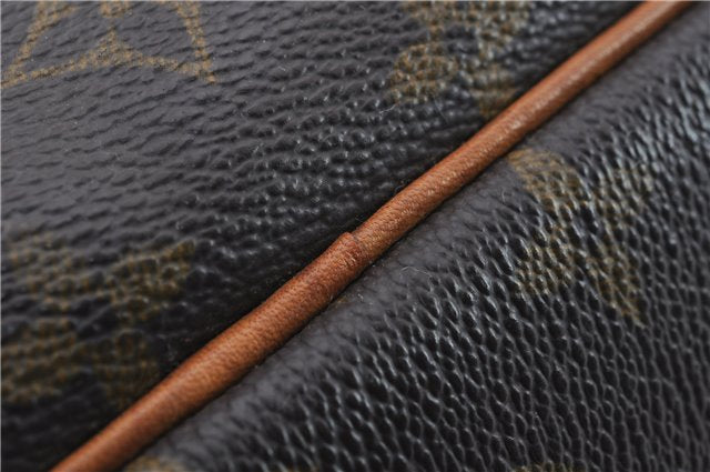 Authentic Louis Vuitton Monogram Deauville Hand Bag Purse M47270 LV 9137C