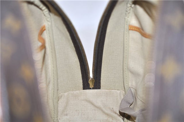 Authentic Louis Vuitton Monogram Deauville Hand Bag Purse M47270 LV 9137C