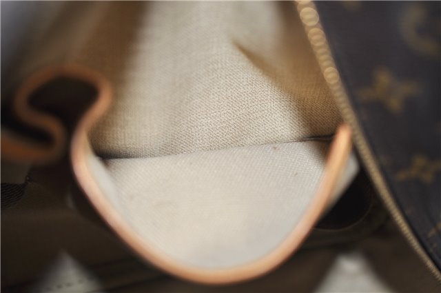 Authentic Louis Vuitton Monogram Deauville Hand Bag Purse M47270 LV 9137C