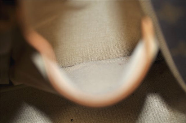 Authentic Louis Vuitton Monogram Deauville Hand Bag Purse M47270 LV 9137C