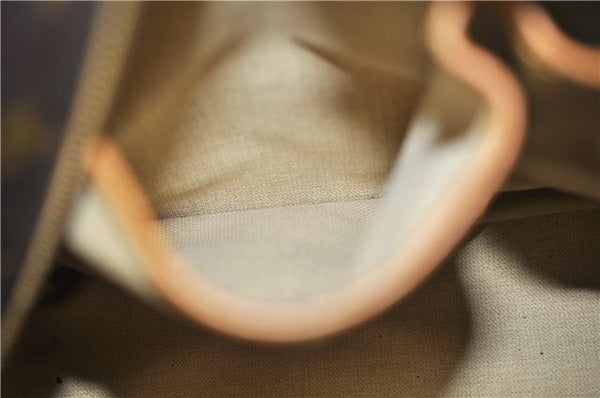 Authentic Louis Vuitton Monogram Deauville Hand Bag Purse M47270 LV 9137C