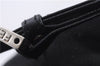 Authentic FENDI Shoulder Hand Bag Purse Jersey Black 9137D