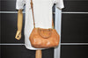 Authentic PRADA Glace Calf Leather 2Way Hand Shoulder Bag BN2245 Brown 9138C