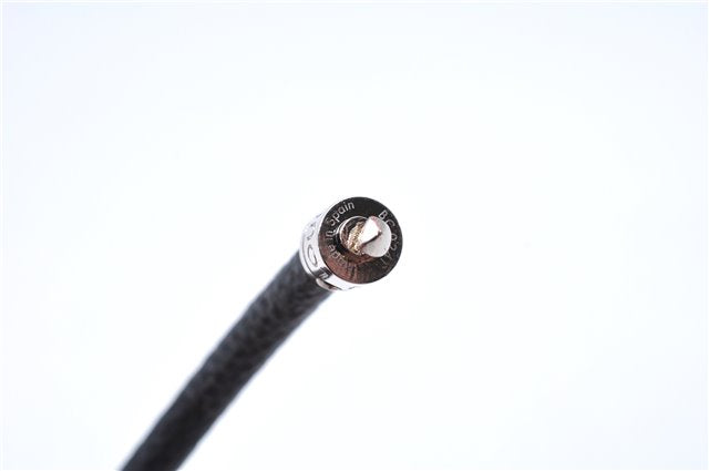 Authentic Louis Vuitton Damier Graphite Bracelet Keepit Black M6140E LV 9140D