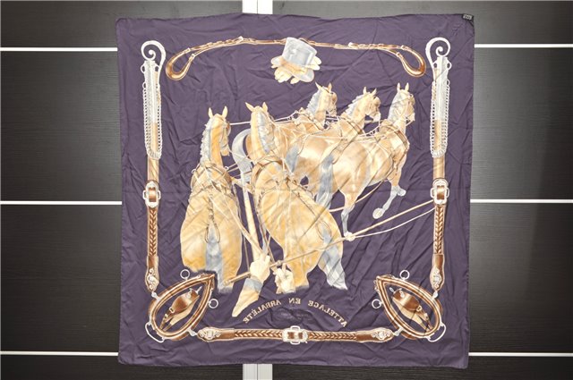 Authentic HERMES Carre 90 Scarf 