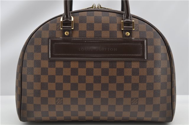 Authentic Louis Vuitton Damier Nolita Hand Boston Bag N41455 LV 9143F