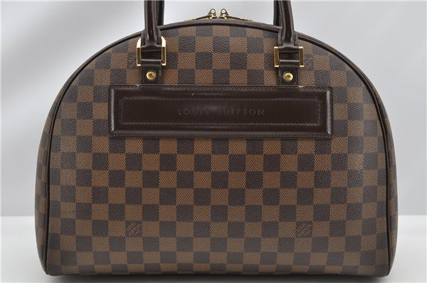 Authentic Louis Vuitton Damier Nolita Hand Boston Bag N41455 LV 9143F