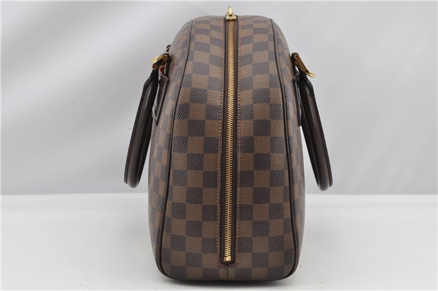 Authentic Louis Vuitton Damier Nolita Hand Boston Bag N41455 LV 9143F