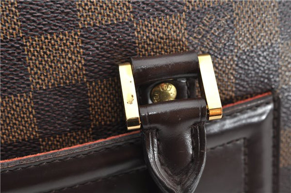 Authentic Louis Vuitton Damier Nolita Hand Boston Bag N41455 LV 9143F