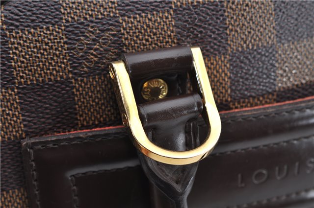 Authentic Louis Vuitton Damier Nolita Hand Boston Bag N41455 LV 9143F