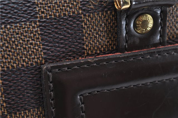 Authentic Louis Vuitton Damier Nolita Hand Boston Bag N41455 LV 9143F