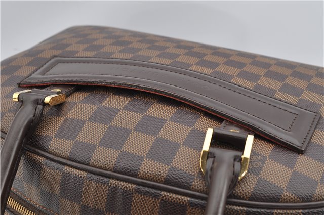 Authentic Louis Vuitton Damier Nolita Hand Boston Bag N41455 LV 9143F