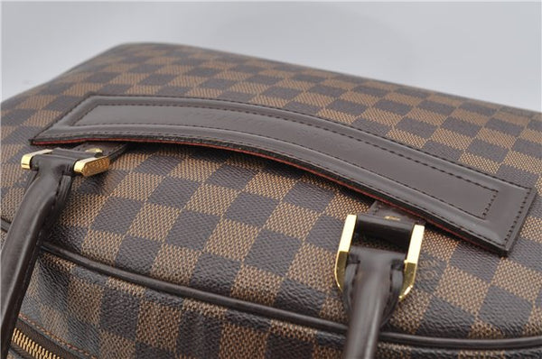 Authentic Louis Vuitton Damier Nolita Hand Boston Bag N41455 LV 9143F