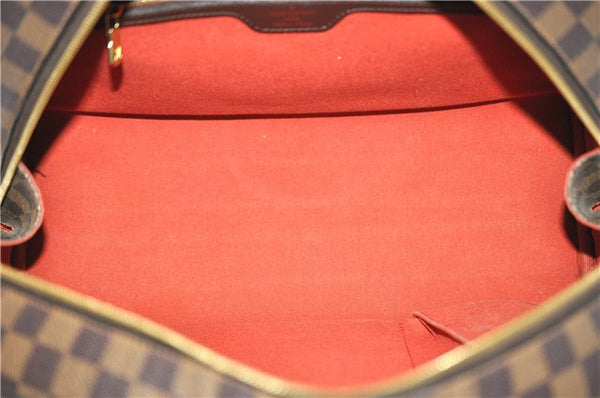 Authentic Louis Vuitton Damier Nolita Hand Boston Bag N41455 LV 9143F