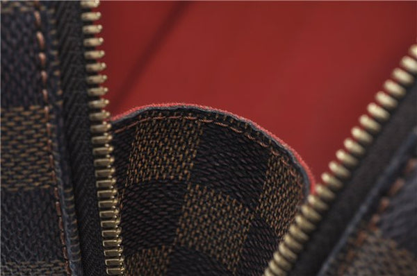 Authentic Louis Vuitton Damier Nolita Hand Boston Bag N41455 LV 9143F