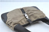 Authentic GUCCI Jackie Shoulder Hand Bag Nylon Leather 0013306 Brown 9146B