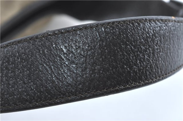 Authentic GUCCI Jackie Shoulder Hand Bag Nylon Leather 0013306 Brown 9146B