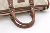 Authentic GUCCI Vintage Shoulder Tote Bag GG PVC Leather 190259 Ivory 9147F