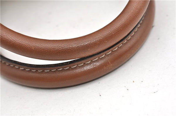 Authentic GUCCI Vintage Shoulder Tote Bag GG PVC Leather 190259 Ivory 9147F