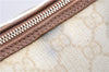 Authentic GUCCI Vintage Shoulder Tote Bag GG PVC Leather 190259 Ivory 9147F