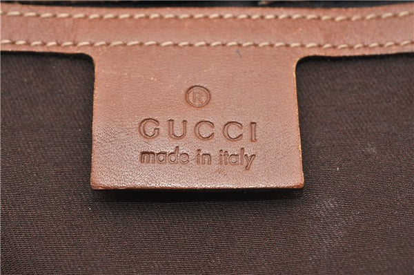 Authentic GUCCI Vintage Shoulder Tote Bag GG PVC Leather 190259 Ivory 9147F