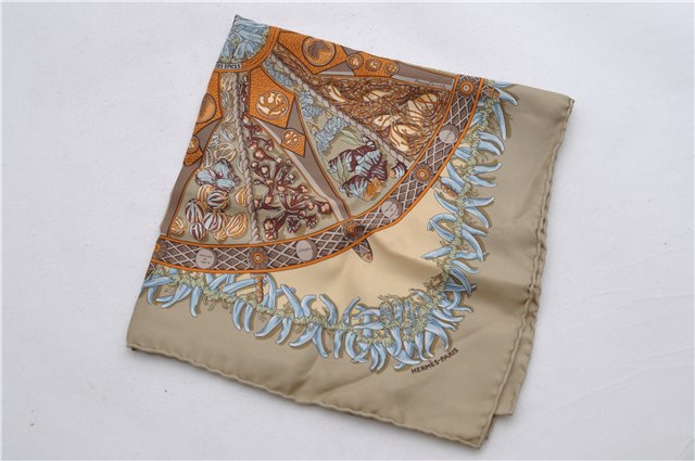 Authentic HERMES Petit Carre 40 Scarf Handkerchief 