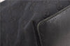 Authentic GUCCI Shoulder Hand Tote Bag GG Canvas Leather 0021099 Black 9148F