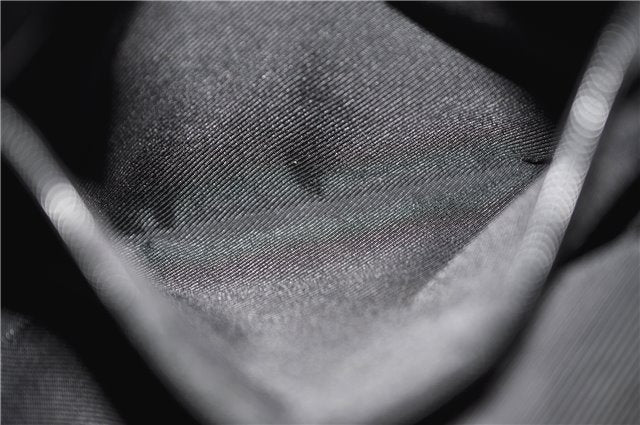 Authentic GUCCI Shoulder Hand Tote Bag GG Canvas Leather 0021099 Black 9148F