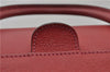 Authentic GUCCI Vintage Doctors Bag 2Way Shoulder Hand Bag Leather Red 9149F