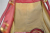 Authentic GUCCI Vintage Doctors Bag 2Way Shoulder Hand Bag Leather Red 9149F