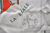 Authentic HERMES Carre 90 Scarf "VUE DU CAROSSE DE LA GALERE" Silk White 9150D