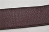 Authentic Louis Vuitton Taurillon Ceinture LV Initial Belt 37.4" Bordeaux 9150E