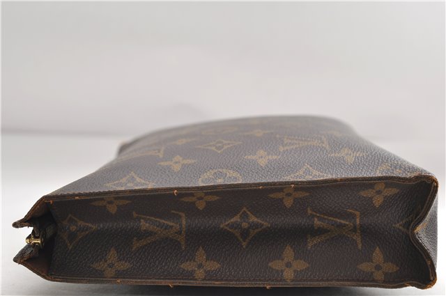 Auth Louis Vuitton Monogram Poche Toilette 26 Cosmetics Pouch Old Model LV 9152D