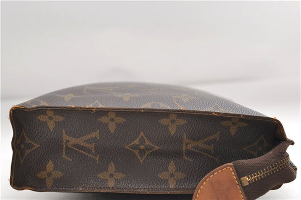 Auth Louis Vuitton Monogram Poche Toilette 26 Cosmetics Pouch Old Model LV 9152D